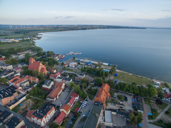 Puck: the city's view from the air (author of the photo: Marek Truszkowski)