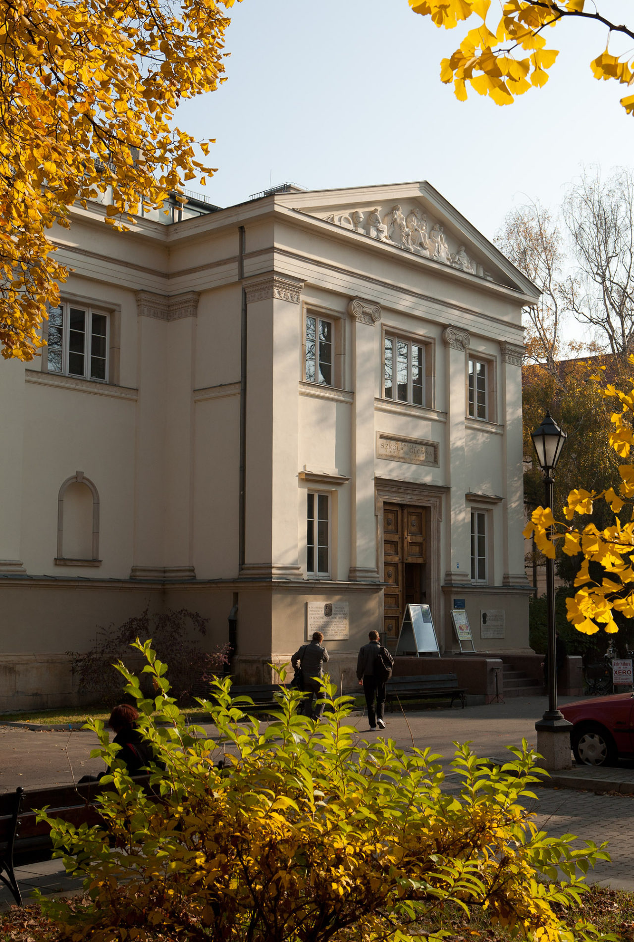 Building of the Institute of Archaeology Warsaw University