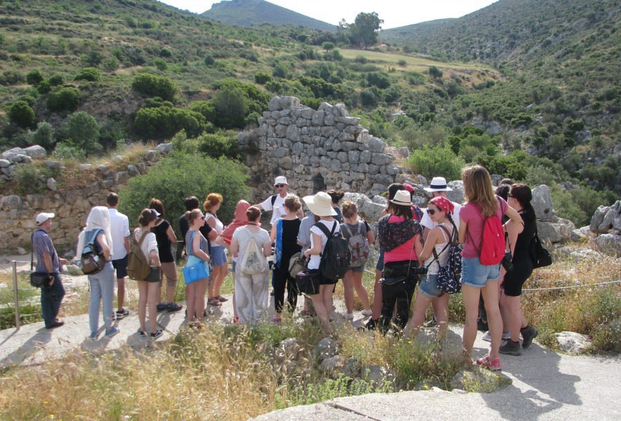 Didactical study tour in Greece – Mycenae’ 2017, photo A. Łaszcz