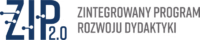 Logo programu ZIP 2.0. (Zintegrowany program rozwoju dydaktyki)
