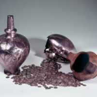 Hoard of Roman denarii and silver plate from Borochichi, Volhynia, Ukraine (Photo 3)